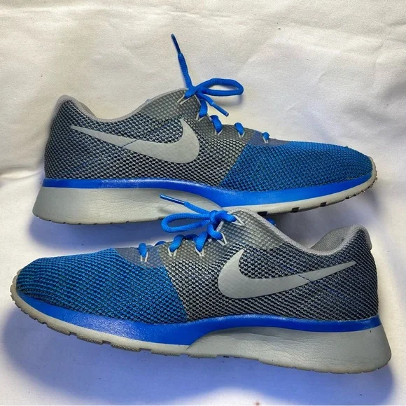 Nike Men's Tanjun Racer Blue Running Shoes Sneakers 921669-401 - Picture 3 of 10